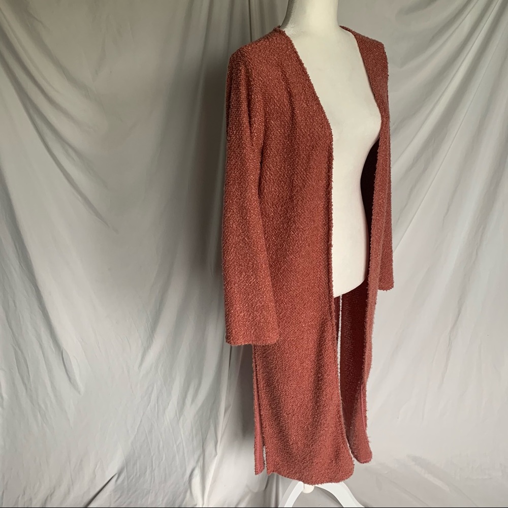 Pink Duster Cardigan